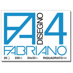 Album FA4 24x33cm Riquadrato 20fg 220gr