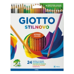 Stilnovo 24pz matite Pastelli Giotto