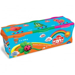 Tris Didò 3x220gr Verde Arancio Magenta Fila