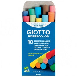 Gesso Colorato 10 pz rotondo