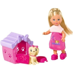 Evie Love con Cagnolino e Cuccia