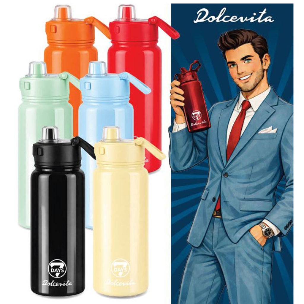 Borraccia Termica 1L Arancione Dolcevita
