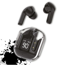 Auricolari cuffie Bluetooth Nero