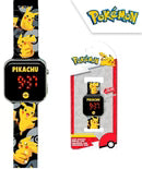 Orologio da Polso Digitale LED Pikachu Pokemon
