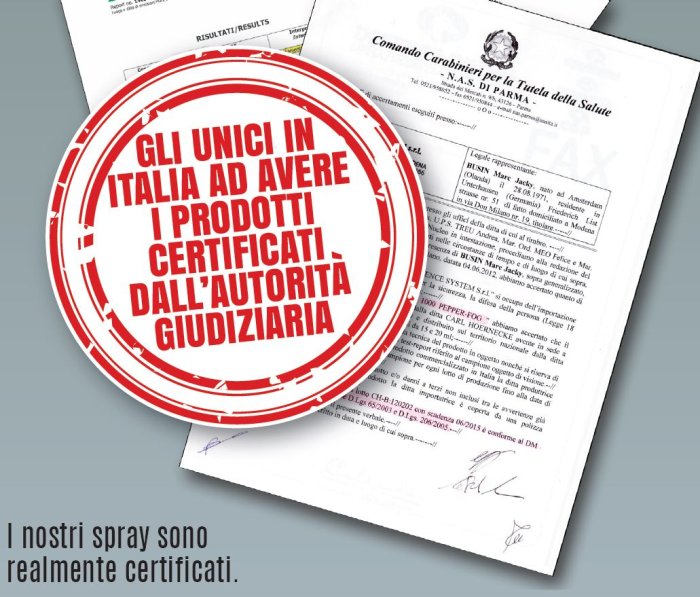 Spray Antiaggresione al Peperoncino 15ml DIVA