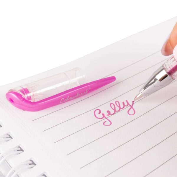 Set 10 Penne gel Gelly Metal Colourbook