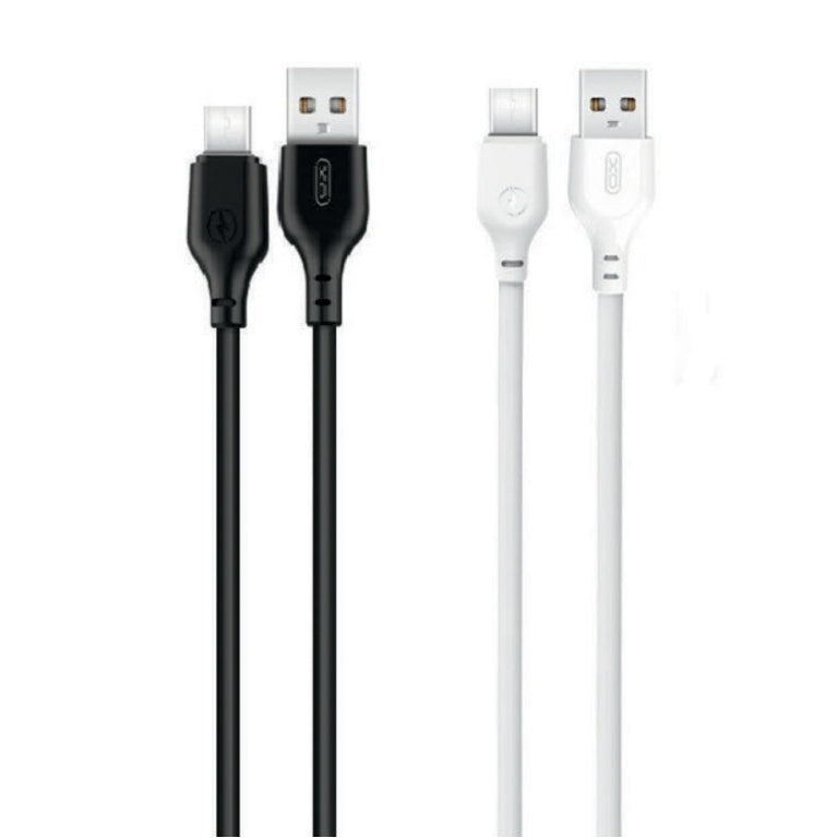 Cavo USB/Type C 1mt 2.1A Bianco-Nero