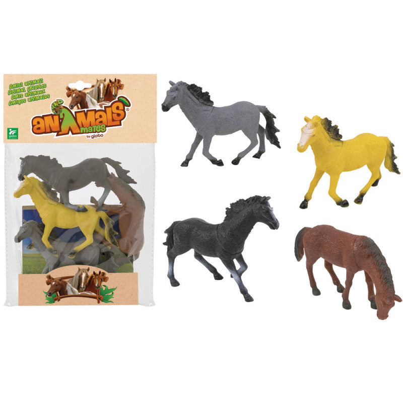 Busta Animali 20x33cm Cavalli Globo