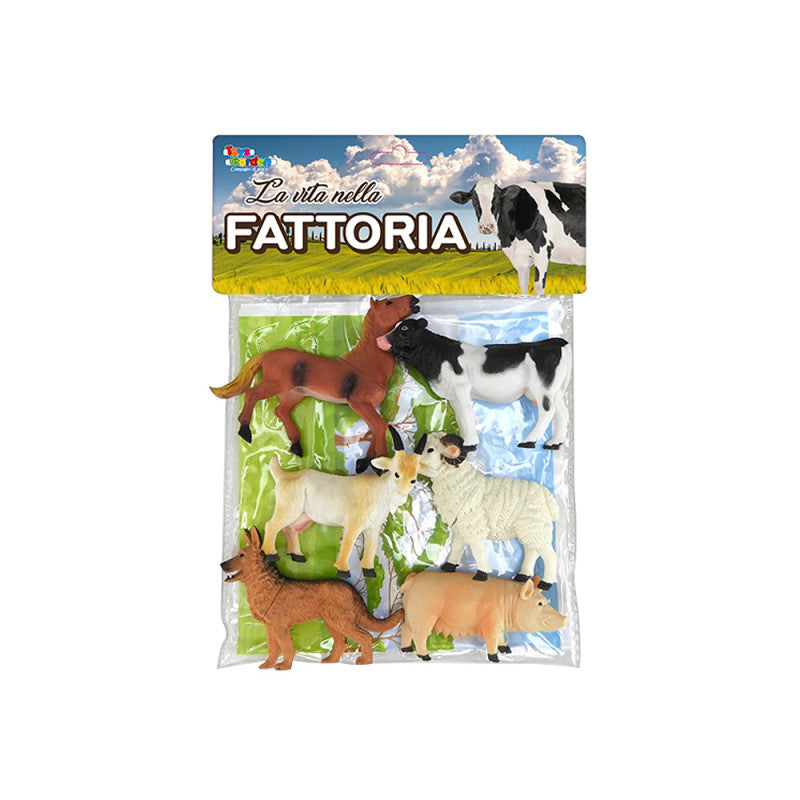 Busta Animali 21x29cm fattoria Toys Garden