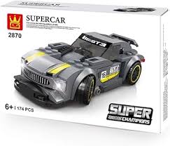 Supercar Macchina da corsa Blocchi da Costruire