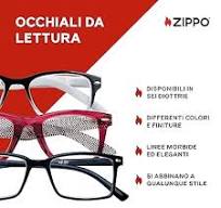 Occhiali da Vista Zippo +1.5 rosso sfumato
