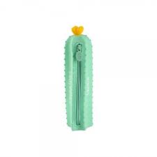 Portapenne Astuccio silicone Cactus Love verde chiaro Colourbook