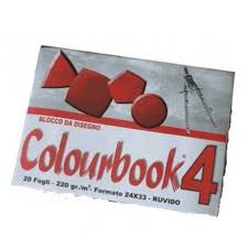 Album Blocco da Disegno A4 Ruvido 220gr Colourbook