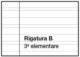 Ricambi Rinforzati A4 righe 3° con margine 100gr
