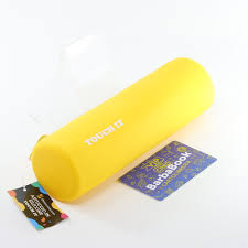 Astuccio Portapenne in silicone Tondo Giallo Bluekover