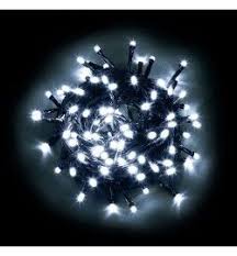 Catena Minilucciole 100 LED Bianco Freddo 5mt PreQù