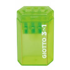 Temperino con serbatoio 3 Fori Giotto