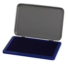Cuscinetto Tampone per Timbri Blu 9x13cm NikOffice