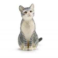 Animali plastica Gatto Seduto Schleich