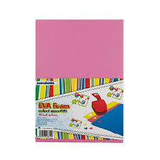 Gomma Eva 10 fogli A4 Monikids Foam