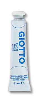 Tempera Bianco 21ml Giotto