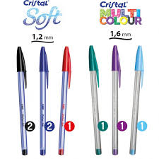 Set penne edizione limitata in latta da 20pz Bic Cristal