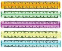 Riga 15 cm Plastica colori assortiti