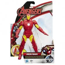 Personaggio Marvel Avengers Mighty Battlers Iron Man Figure Hasbro