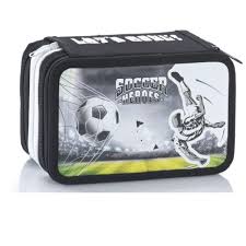 Astuccio 3 zip Soccer Heroes Juventus completo Giotto