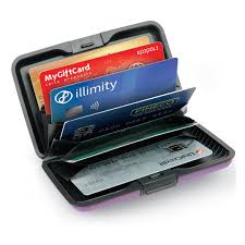 Custodia Carte/Tessere in Alluminio secur card colori pastello Niji