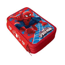 Astuccio 3 zip Marvel Ultimate Spiderman completo