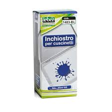 Inchiostro per Timbri Blu 30ml Lebez