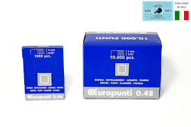 Punti Metallici 128 per pinzatrice Europunti