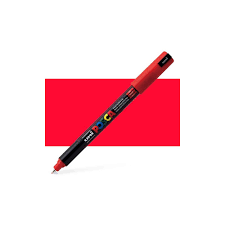 Uni Posca Rosso PC1 Punta Piccola