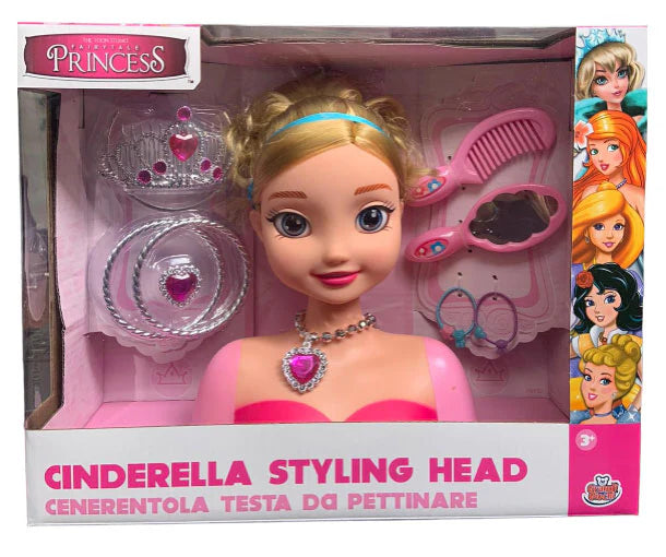 Cenerentola Testa Da Acconciare Princess Grandi Giochi