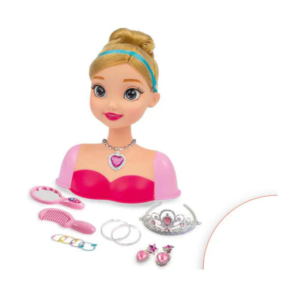 Cenerentola Testa Da Acconciare Princess Grandi Giochi