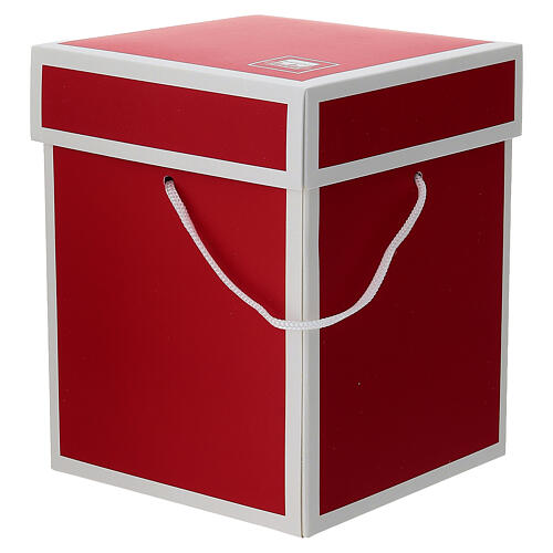 Giostra Natalizia carillon blu dettagli argento 15cm Bagutta