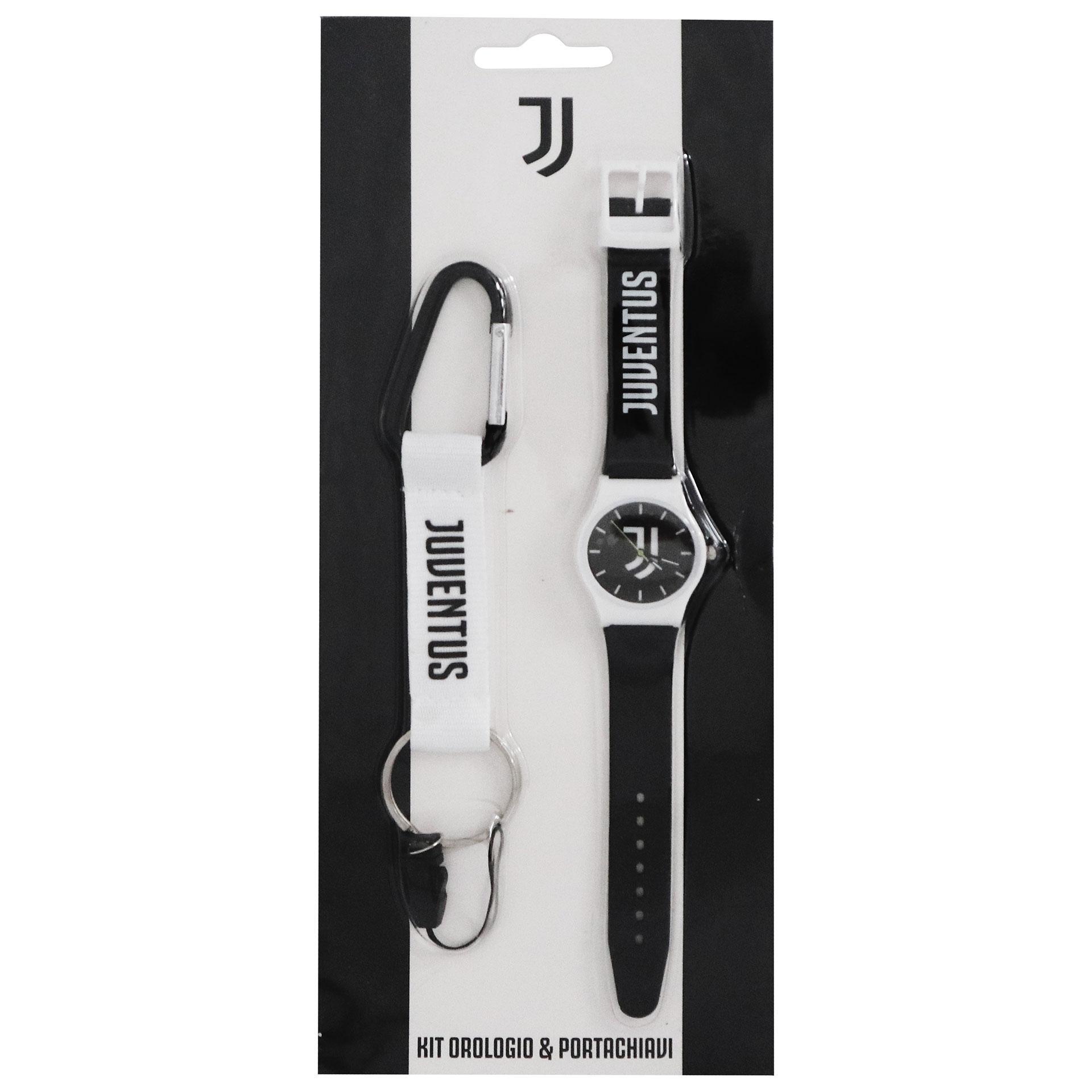 Kit Orologio e Portachiavi Juventus Official