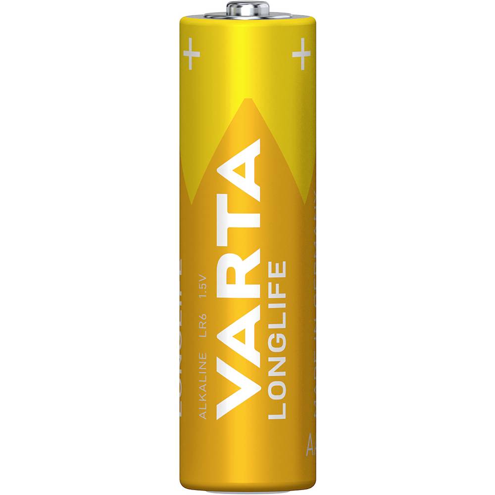 Varta Longlife 4pz Batteria Stilo AA Alcalina/manganese