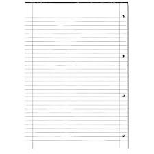 Ricambi Rinforzati A4 righe 5° con margine 100gr