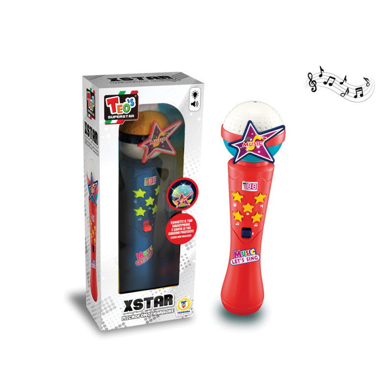 Microfono Karaoke superstar Blu