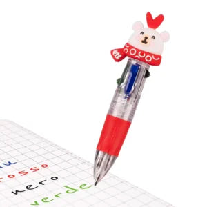 Mini penna 4 colori Orso Polare Colourbook