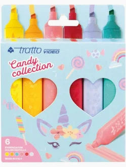 Evidenziatori pastel Candy Collection Giotto