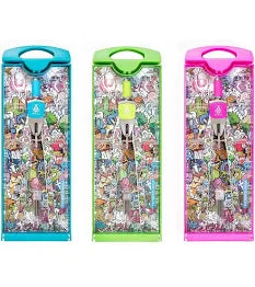 Compasso Balaustrone Aste Fisse Street Art rosa Aricci