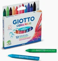 Pastelli a Cera Maxi 12pz Giotto