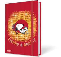 Taccuino Peanuts Snoopy Natalizio 9x14cm Marphimar