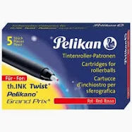 Cartucce Sferografica inchiostro Rosso Pelikan