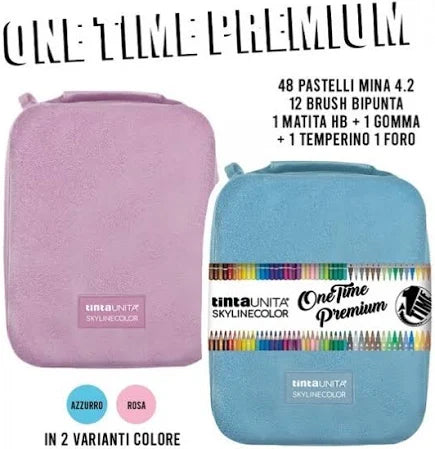 One Time Premium rosa glitter Skylinecolor Tinta Unita