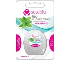 Filo Interdentale alla menta 50mt Setablu