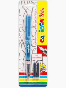 Penna Stilografica + 2 cartucce Carioca